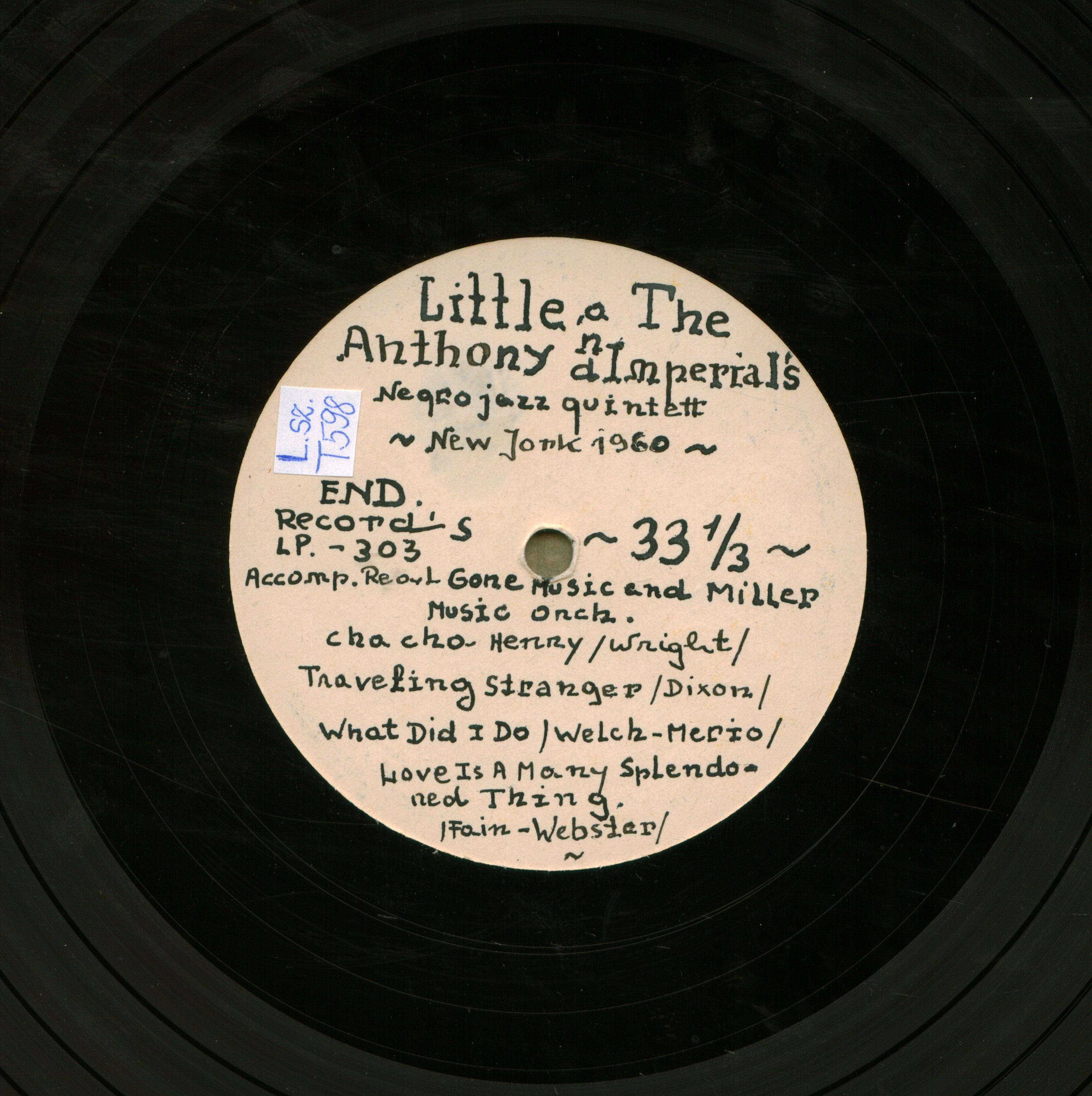 Rita Moss american negro jazz-singer and interp. piano & drum